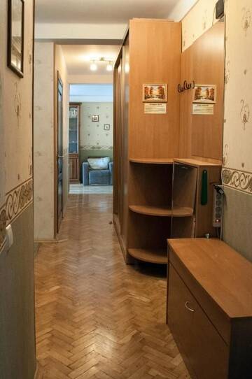 Фото номера Апартаменты с 2 спальнями Апартаменты Kvartirkoff na Obolonskiy 16a г. Киев 26