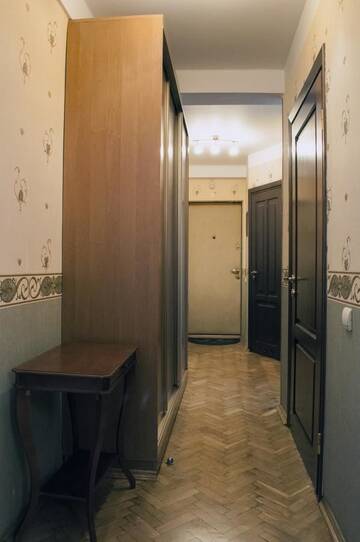 Фото номера Апартаменты с 2 спальнями Апартаменты Kvartirkoff na Obolonskiy 16a г. Киев 7