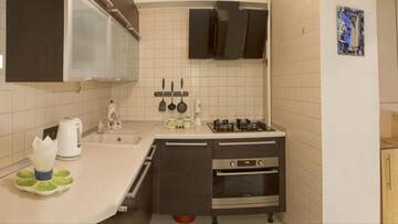 Фото номера Апартаменты с балконом Апартаменты Kyiv downtown apartment on Saksaganskogo street 87 г. Киев 16