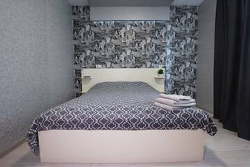 Фото номера Двухместный номер Делюкс с 1 кроватью и балконом Апартаменты East Residence г. Киев 2