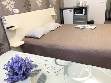 Фото номера Двухместный номер Делюкс с 1 кроватью Апартаменты East Residence г. Киев 2