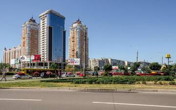Фото номера Апартаменты с 1 спальней Апартаменты Apartment on 16А Obolonskyi Avenue г. Киев 17