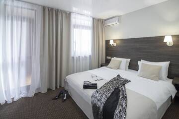 Фото номера Люкс с кроватью размера «king-size» Отель SPA Hotel Galera г. Киев 6