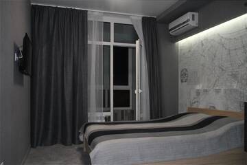 Фото номера Номер &quot;Комфорт&quot; с балконом Апартаменты Solo Apartment Virmenska г. Киев 11
