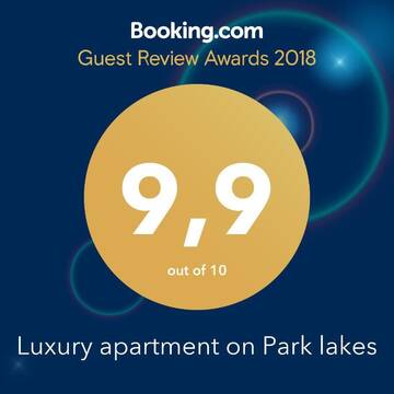 Фото номера Апартаменты с видом на озеро Апартаменты Luxury apartment on Park lakes г. Киев 21