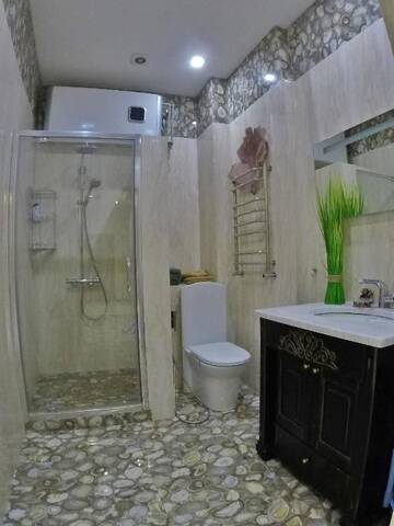 Фото номера Апартаменты с 2 спальнями Апартаменты Apartment on Dragomirova г. Киев 7