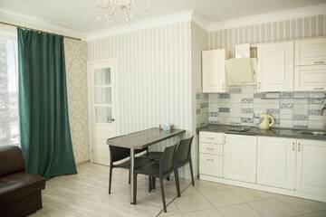 Фото номера Апартаменты с 2 спальнями Апартаменты Dnipro view Slavutich apartment г. Киев 42
