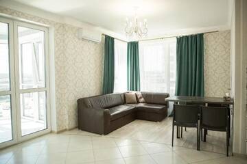 Фото номера Апартаменты с 2 спальнями Апартаменты Dnipro view Slavutich apartment г. Киев 43