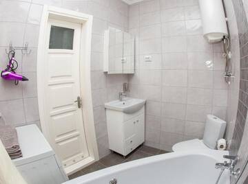 Фото номера Апартаменты с 2 спальнями Апартаменты Dnipro view Slavutich apartment г. Киев 52