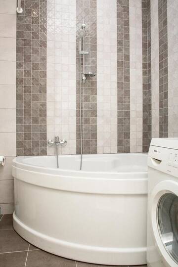 Фото номера Апартаменты с 2 спальнями Апартаменты Dnipro view Slavutich apartment г. Киев 19