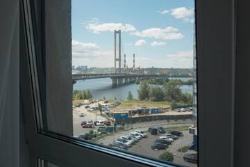 Фото номера Апартаменты с 2 спальнями Апартаменты Dnipro view Slavutich apartment г. Киев 28