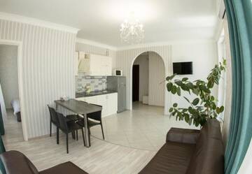 Фото номера Апартаменты с 2 спальнями Апартаменты Dnipro view Slavutich apartment г. Киев 7