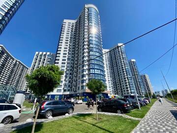 Фото номера Апартаменты с 2 спальнями Апартаменты Dnipro view Slavutich apartment г. Киев 63