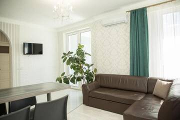 Фото номера Апартаменты с 2 спальнями Апартаменты Dnipro view Slavutich apartment г. Киев 38