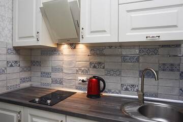 Фото номера Апартаменты с 2 спальнями Апартаменты Dnipro view Slavutich apartment г. Киев 36