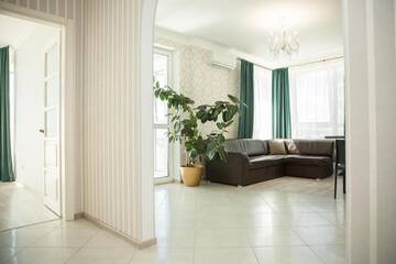 Фото номера Апартаменты с 2 спальнями Апартаменты Dnipro view Slavutich apartment г. Киев 37