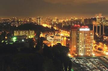 Фото номера Апартаменты в пентхаусе Апартаменты The Sky Loft г. Киев 43