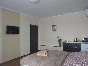 Фото номера Номер-студио с кроватью размера «king-size» 12-1 Апартаменты S&amp;M Apartments - Zarichna г. Киев 11