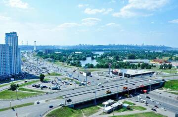 Фото номера Апартаменты с 2 спальнями Апартаменты Apartments with Panoramic Views г. Киев 19