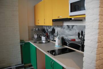 Фото номера Двухместный номер с 1 кроватью Хостелы Green Apple Hostel г. Киев 6