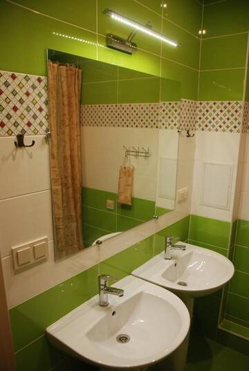 Фото номера Двухместный номер с 1 кроватью Хостелы Green Apple Hostel г. Киев 5