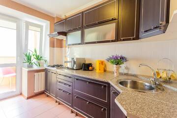 Фото номера Апартаменты Апартаменты One bedroom Apartment on Minska г. Киев 9