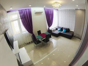 Фото номера Апартаменты с 1 спальней Апартаменты Apartment Solomianska г. Киев 11