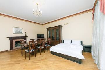 Фото номера Апартаменты Апартаменты Luxury Apartment near Olimpiyskiy Stadium г. Киев 51