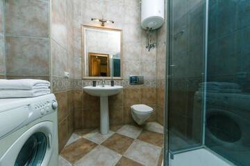 Фото номера Апартаменты Апартаменты Luxury Apartment near Olimpiyskiy Stadium г. Киев 18