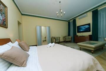 Фото номера Апартаменты Апартаменты Luxury Apartment near Olimpiyskiy Stadium г. Киев 33