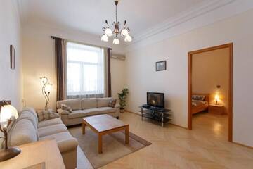 Фото номера Апартаменты с 1 спальней на ул. Крещатик, 25 Апартаменты Central Area Apartments г. Киев 4