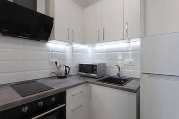 Фото номера Апартаменты с балконом Апартаменты *Kiev 2Rooms White Apartment г. Киев 20