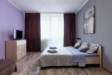 Фото номера Апартаменты с 2 спальнями Апартаменты V80-18 MODERN TWO NEW LARGE 80m2 SEPARATE 2BEDROOMS - CENTRAL LOCATION, OLYMPIC STADIUM - GULLIVER MALL - Velyka Vasylkivska St, 80 г. Киев 8