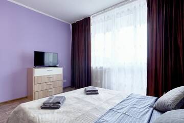 Фото номера Апартаменты с 2 спальнями Апартаменты V80-18 MODERN TWO NEW LARGE 80m2 SEPARATE 2BEDROOMS - CENTRAL LOCATION, OLYMPIC STADIUM - GULLIVER MALL - Velyka Vasylkivska St, 80 г. Киев 77