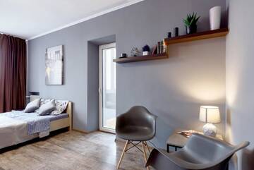 Фото номера Апартаменты с 2 спальнями Апартаменты V80-18 MODERN TWO NEW LARGE 80m2 SEPARATE 2BEDROOMS - CENTRAL LOCATION, OLYMPIC STADIUM - GULLIVER MALL - Velyka Vasylkivska St, 80 г. Киев 83