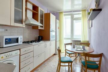 Фото номера Апартаменты с 2 спальнями Апартаменты V80-18 MODERN TWO NEW LARGE 80m2 SEPARATE 2BEDROOMS - CENTRAL LOCATION, OLYMPIC STADIUM - GULLIVER MALL - Velyka Vasylkivska St, 80 г. Киев 7