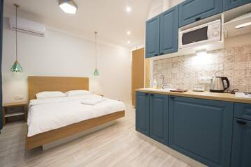 Фото номера Апартаменты - ул. Большая Васильковская, 42 Апартаменты DayFlat Apartments Olimpiyska Area г. Киев 3