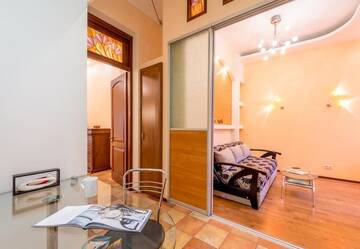 Фото номера Апартаменты с 1 спальней - Малая Житомирская, 16/3 Апартаменты DayFlat Apartments Maidan Area г. Киев 3