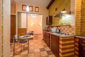 Фото номера Апартаменты с 1 спальней - Малая Житомирская, 16/3 Апартаменты DayFlat Apartments Maidan Area г. Киев 8