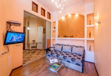 Фото номера Апартаменты с 1 спальней - Малая Житомирская, 16/3 Апартаменты DayFlat Apartments Maidan Area г. Киев 9