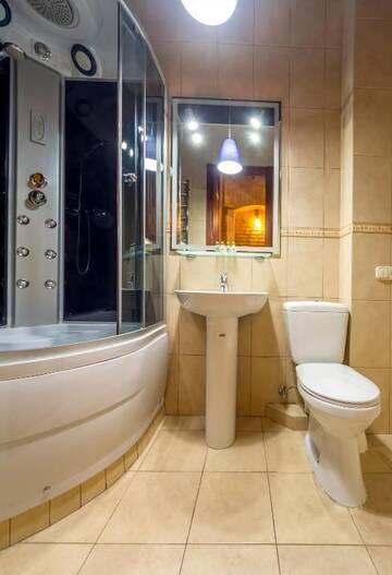 Фото номера Апартаменты с 1 спальней - Малая Житомирская, 16/3 Апартаменты DayFlat Apartments Maidan Area г. Киев 10
