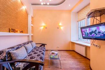Фото номера Апартаменты с 1 спальней - Малая Житомирская, 16/3 Апартаменты DayFlat Apartments Maidan Area г. Киев 7