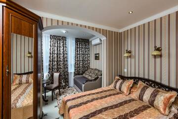 Фото номера Двухместный номер с 1 кроватью Отель naDobu Hotel Roshe г. Киев 6