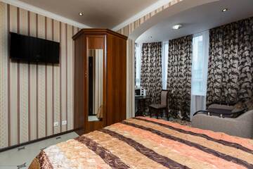 Фото номера Двухместный номер с 1 кроватью Отель naDobu Hotel Roshe г. Киев 9