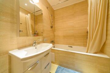 Фото номера Апартаменты с 1 спальней Апартаменты Apartment on Geroyev Stalingrada 47 г. Киев 17
