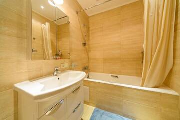 Фото номера Апартаменты с 1 спальней Апартаменты Apartment on Geroyev Stalingrada 47 г. Киев 36