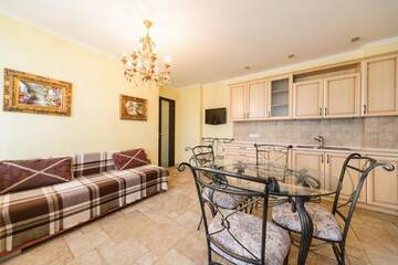 Фото номера Апартаменты с 1 спальней Апартаменты Apartment on Geroyev Stalingrada 47 г. Киев 33