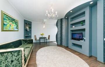 Фото номера Апартаменты в пентхаусе Апартаменты Penthouse Apartment Panoramic View г. Киев 25