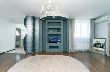 Фото номера Апартаменты в пентхаусе Апартаменты Penthouse Apartment Panoramic View г. Киев 26
