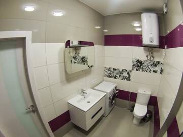 Фото номера Апартаменты с 1 спальней Апартаменты Zhylianska Business Class Apartment г. Киев 13